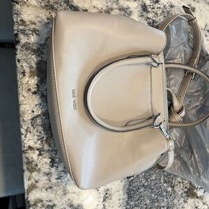 Nine West Cream Satchel Bag